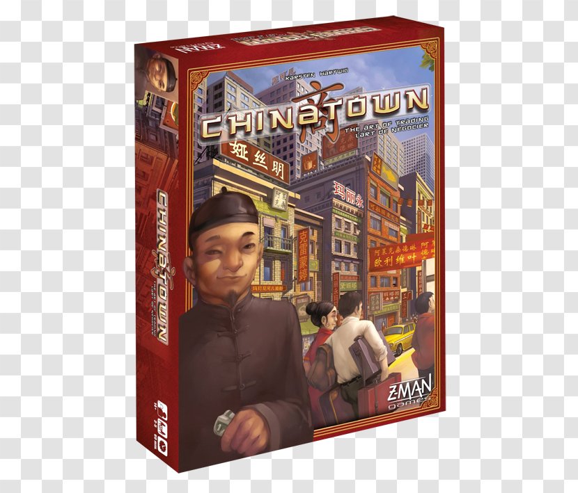 Board Game Mafia Tabletop Games & Expansions Z-Man - Zoch Verlag - Chinatown Transparent PNG