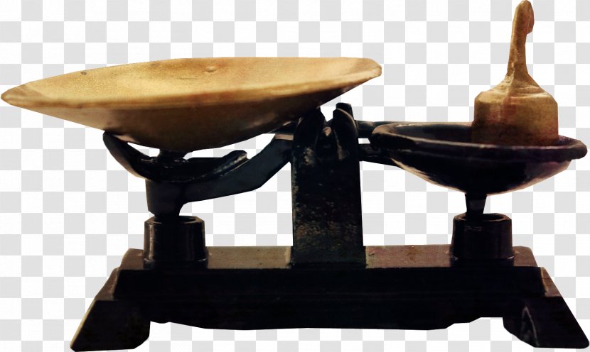 Weighing Scale - Table - Metal Balance Transparent PNG