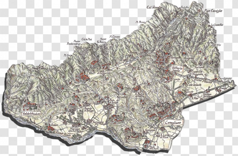 Piave Map Art Rotisserie Computer Program Transparent PNG