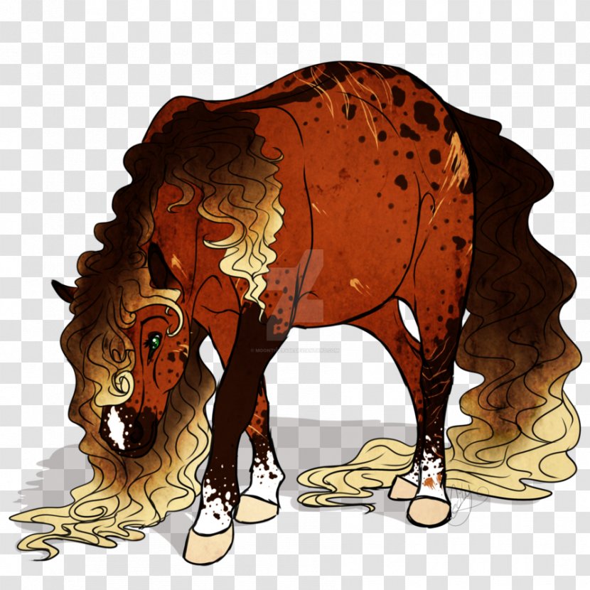 Horse Ox Pack Animal Cartoon - Fauna Transparent PNG