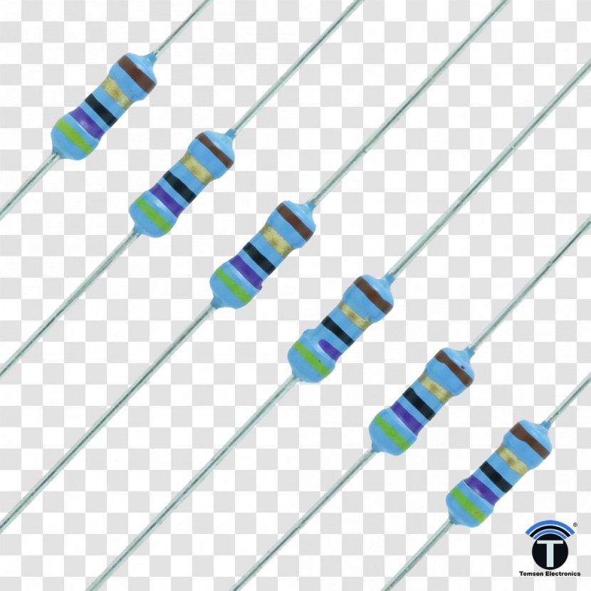 Resistor Ohm Wiring Diagram Electronics Electrical Wires & Cable - Wire Transparent PNG