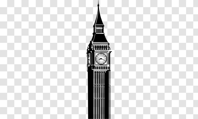 Big Ben Palace Of Westminster Wall Decal Poster Sticker - Steeple Transparent PNG