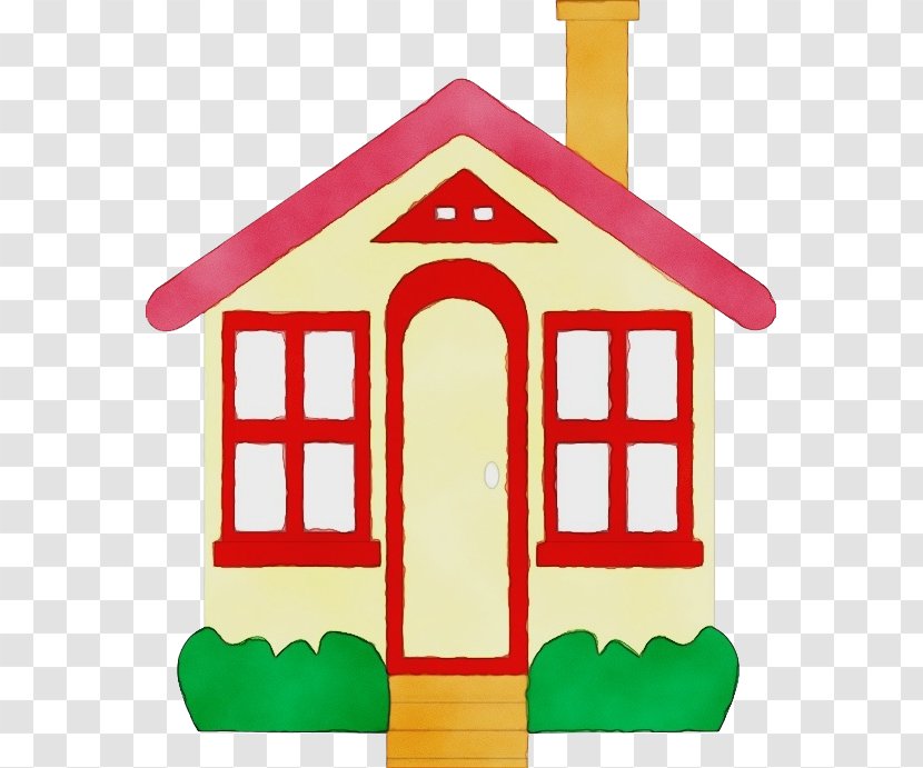 Clip Art Playhouse House Playset Toy - Block - Dollhouse Home Transparent PNG