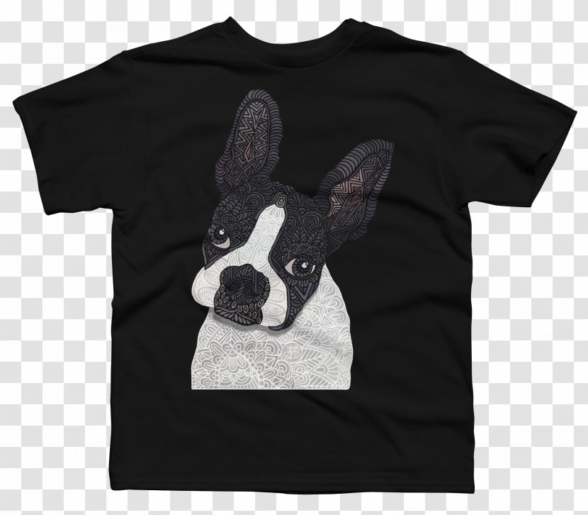 T-shirt Boston Terrier Clothing Transparent PNG