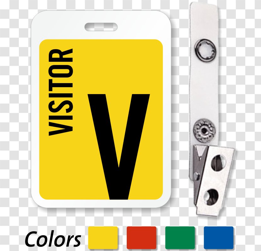 Triage Tag Name Badge Clip Art - Yellow - Card Template Transparent PNG