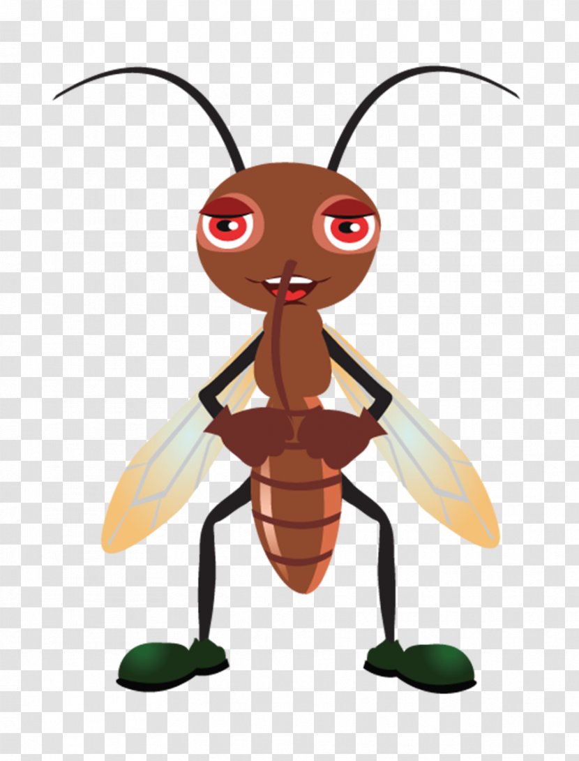 Insect Cockroach Ant - Cartoon Ants Transparent PNG