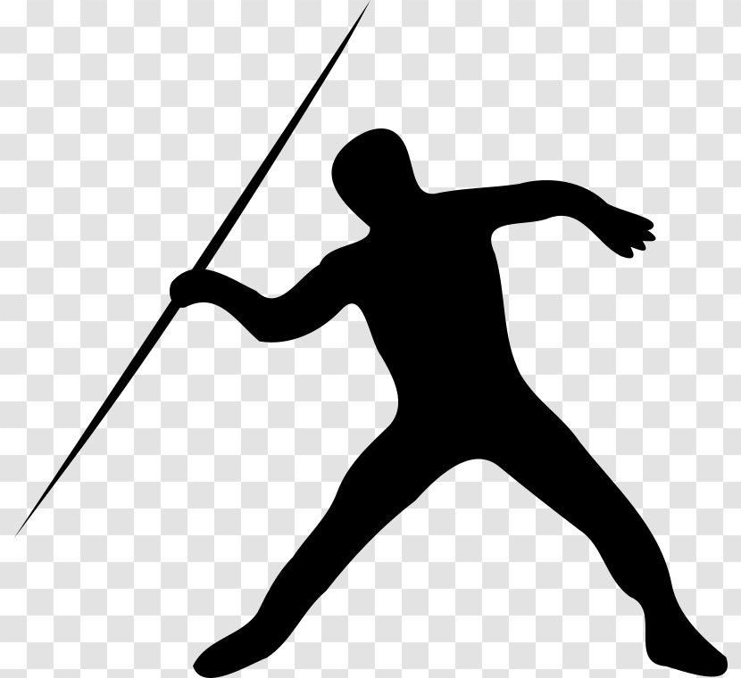Javelin Throw Track & Field Sport - Area - Sports Silhouettes Transparent PNG