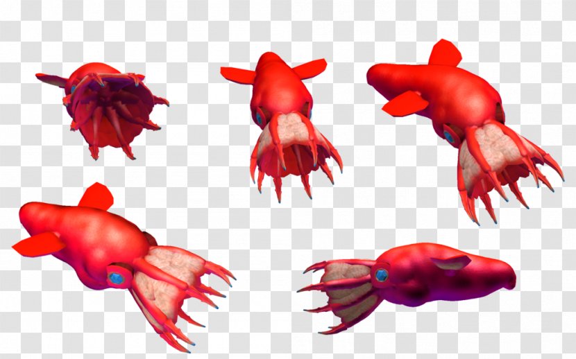 Vampire Squid Digital Art Spore Creatures - Tree - Squids Transparent PNG