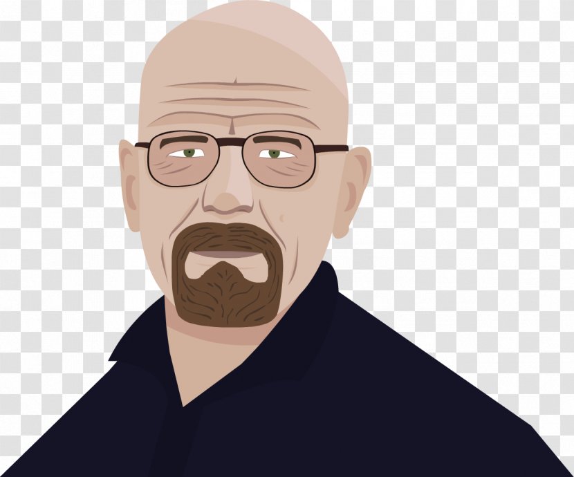 Face Facial Hair Chin Moustache Beard - Expression - Walter White Transparent PNG