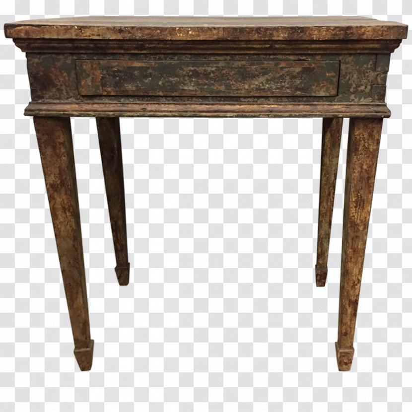 Table Wood Stain Garden Furniture Antique - End Transparent PNG