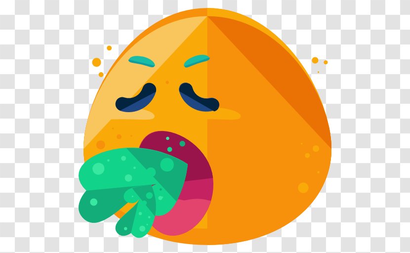Emoticon Smiley Emoji - Fruit - Sick Transparent PNG