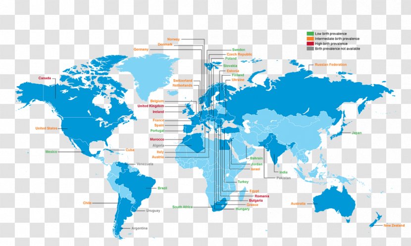 World Map Globe - Ethnicity Transparent PNG