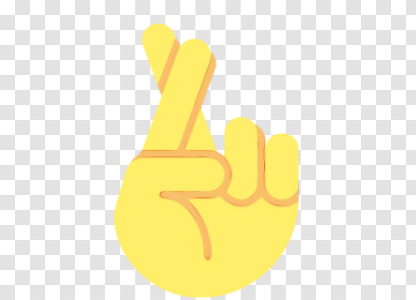 Emoji Crossed Fingers Github Transparent PNG