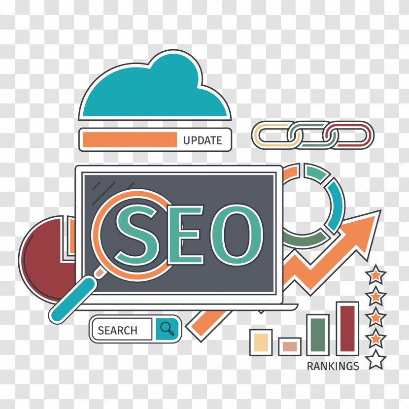Search Engine Optimization Stock Illustration Icon - Internet - SEO Business Picture Transparent PNG