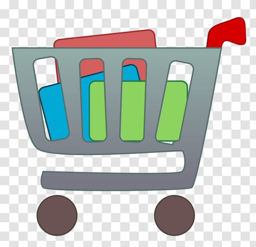 Shopping Cart Clip Art Grocery Store Basket - Marketplace Transparent PNG