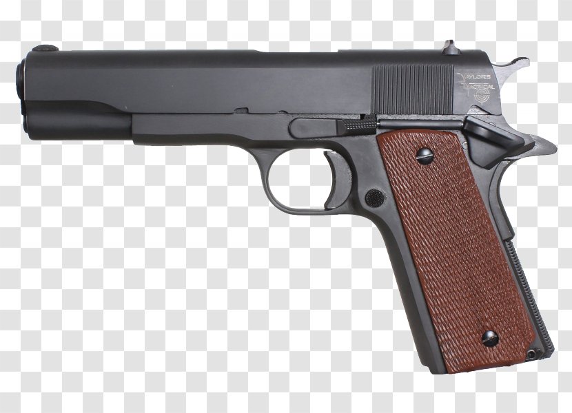 M1911 Pistol .45 ACP Automatic Colt Blowback Colt's Manufacturing Company - Semiautomatic Firearm Transparent PNG