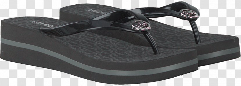 Michael Kors Bedford Flip-Flops Black 41 Flip Flops Shoe - Slide Transparent PNG