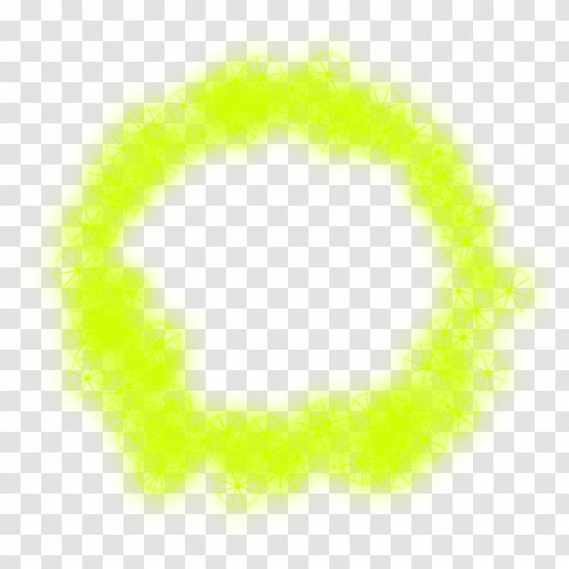 Green Circle Sky Wallpaper - Cross Light Free To Pull Transparent PNG