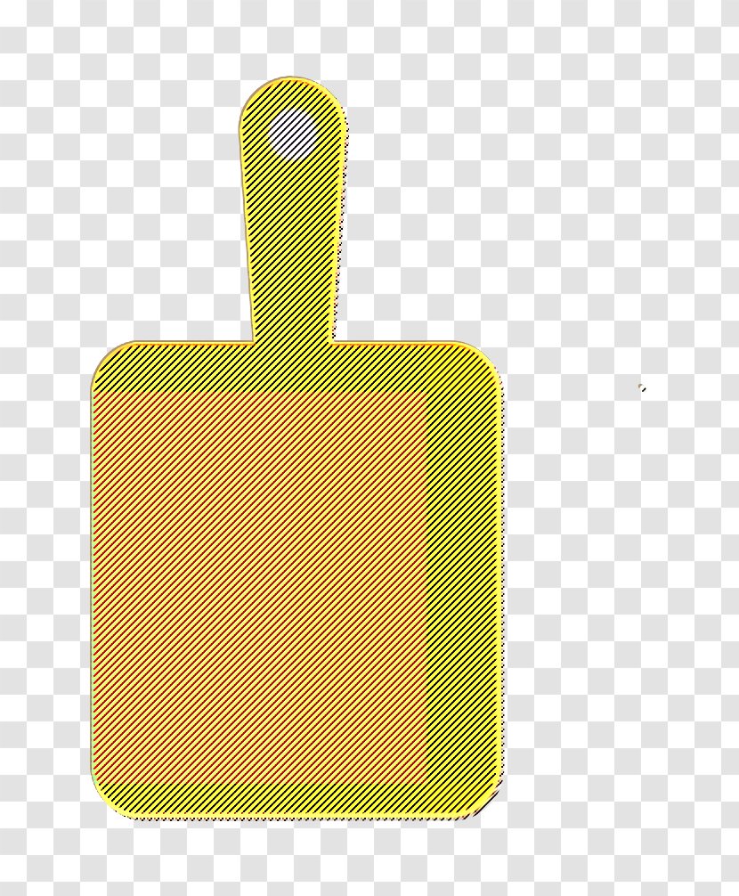 Board Icon Cooking Cutting - Rectangle Yellow Transparent PNG