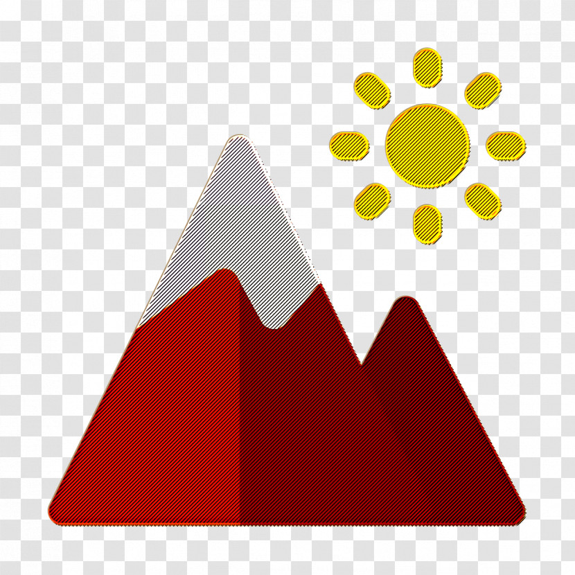 Summer Holidays Icon Mountain Icon Mountains Icon Transparent PNG
