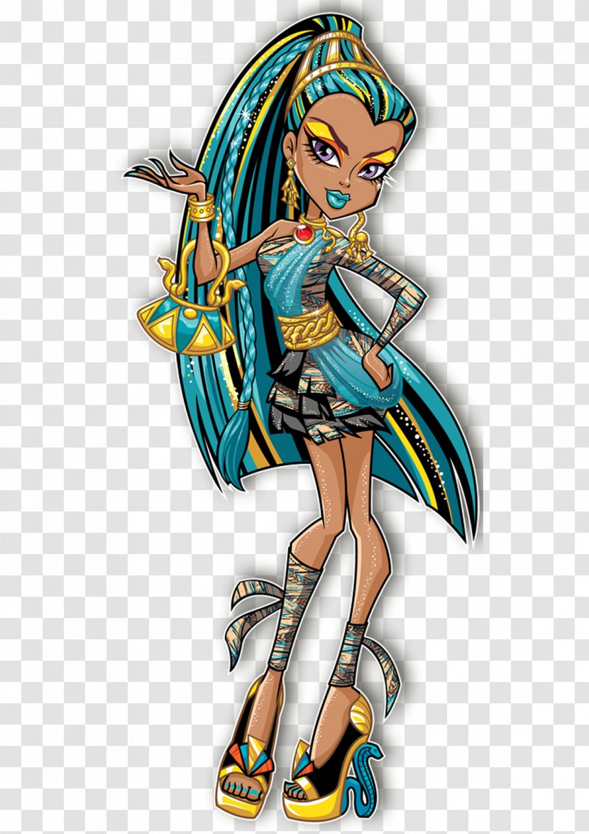 Cleo DeNile Monster High Doll Character - Artist Transparent PNG