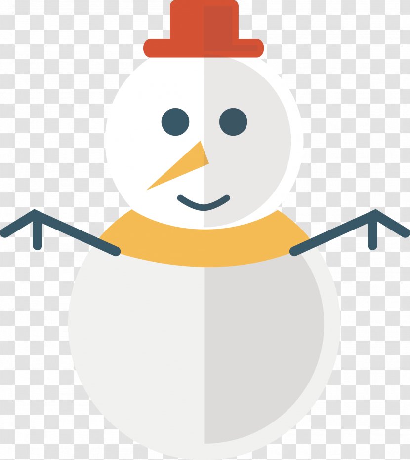 Snowman - Vector Transparent PNG