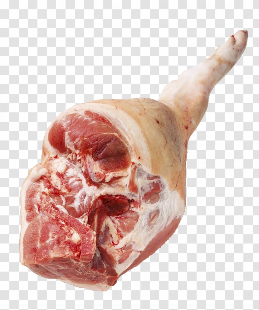 Capocollo Ham Domestic Pig Meat - Heart - Fresh Pork Legs In Kind Transparent PNG