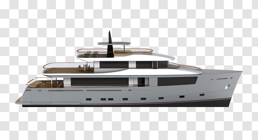 Luxury Yacht 08854 Naval Architecture - Boat Transparent PNG