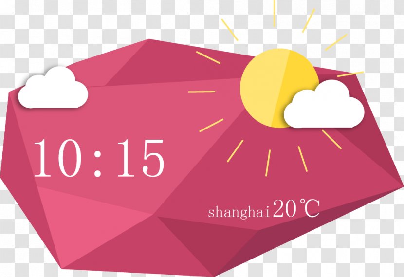 Weather Icon - Vector Painted Transparent PNG