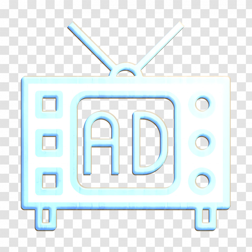 Tv Icon Television Icon Advertising Icon Transparent PNG