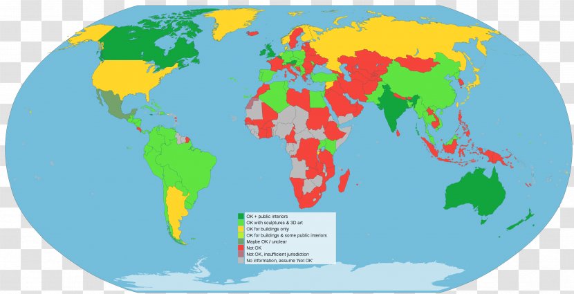 World Map Globe - Panorama Transparent PNG