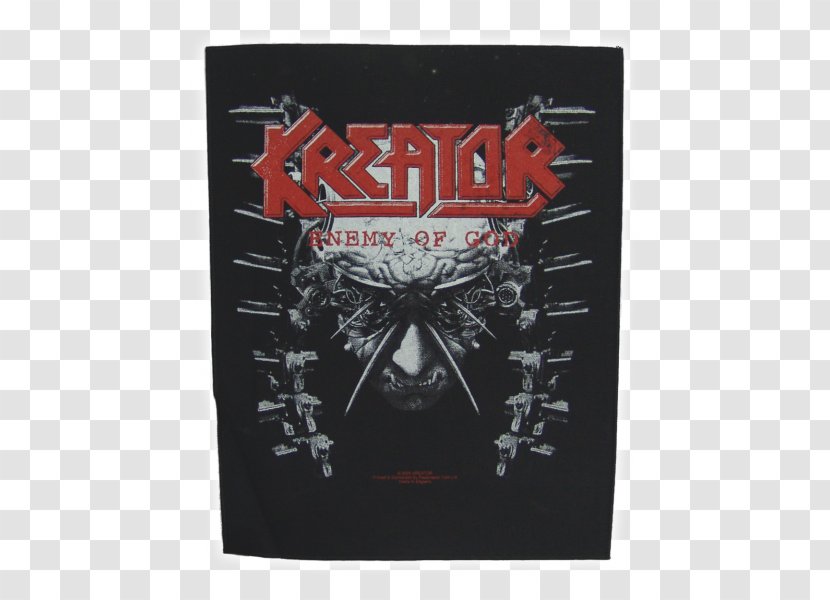 T-shirt Kreator Enemy Of God Heavy Metal Black - Ozzy Osbourne Transparent PNG