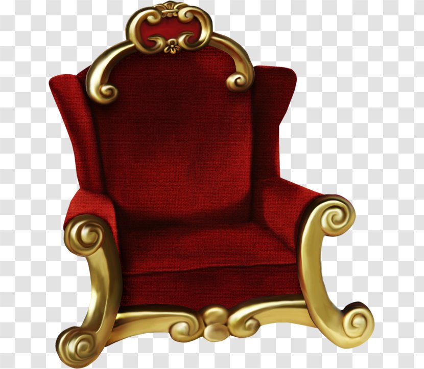 Throne Maroon Transparent PNG