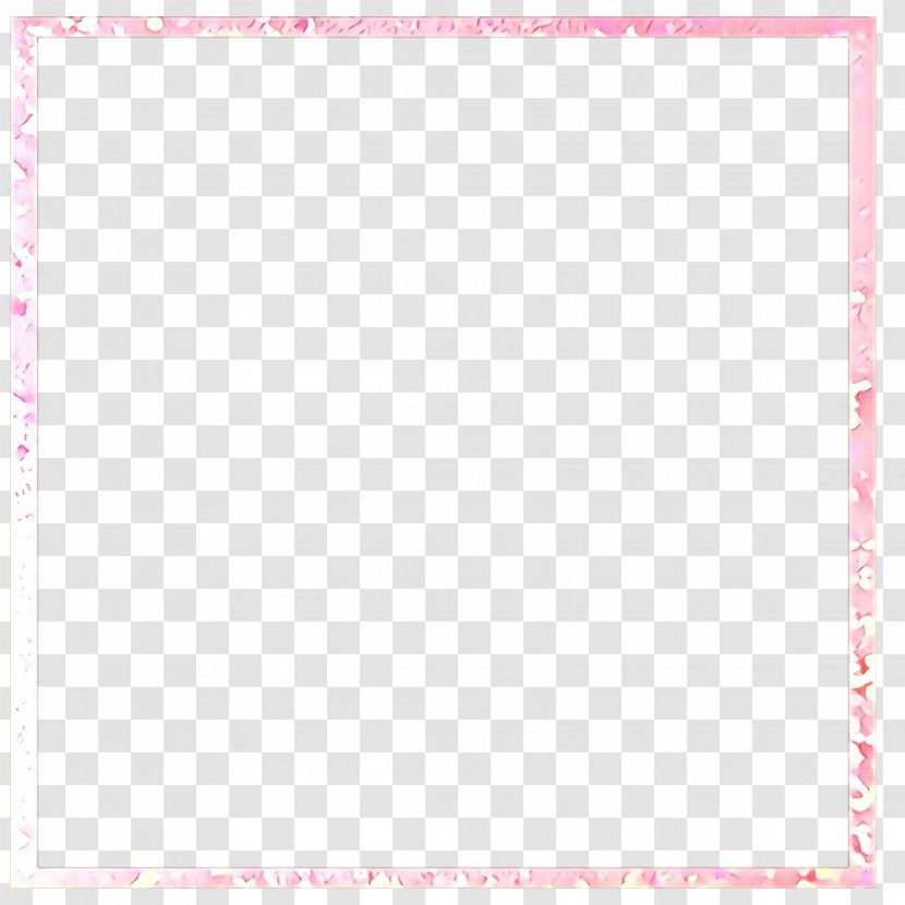 Paper Picture Frames Pattern Pink M Font - Rectangle Transparent PNG