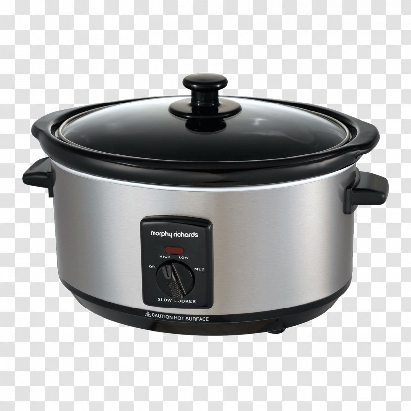 Morphy Richards 3 Settings Slow Cooker 3.5 Litre Brushed Steel (Mod... Cookers Sear And Stew 4870 6.5L Transparent PNG