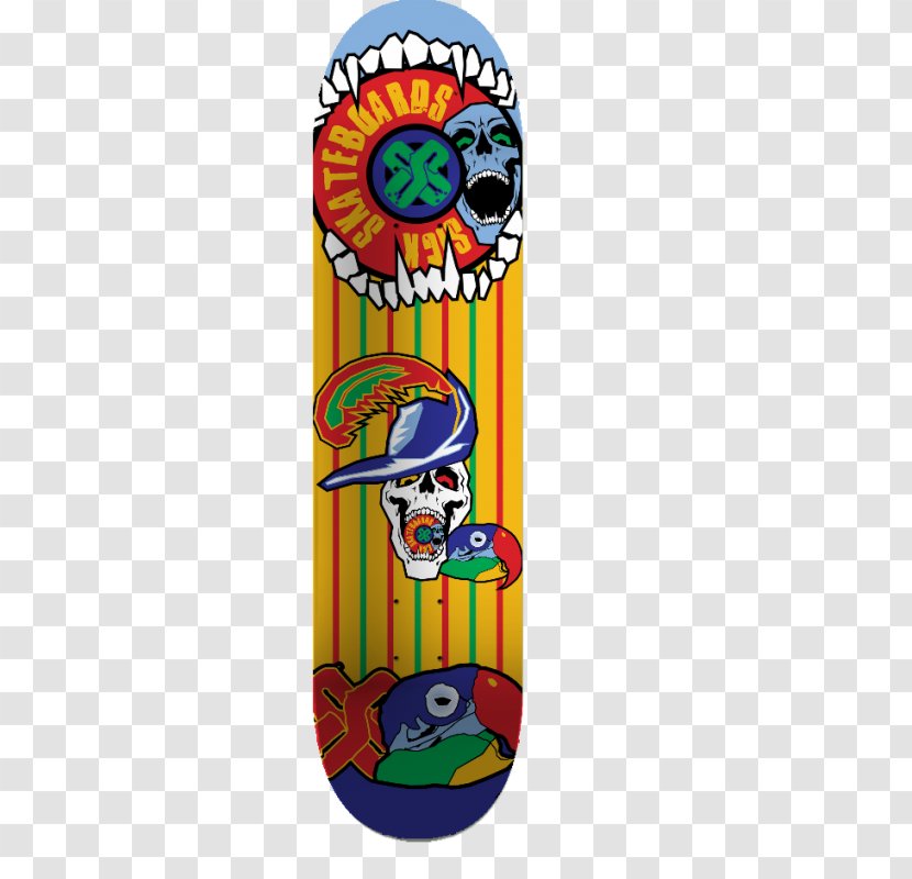 Piracy Parrot Pet Pirate Skateboard Transparent PNG