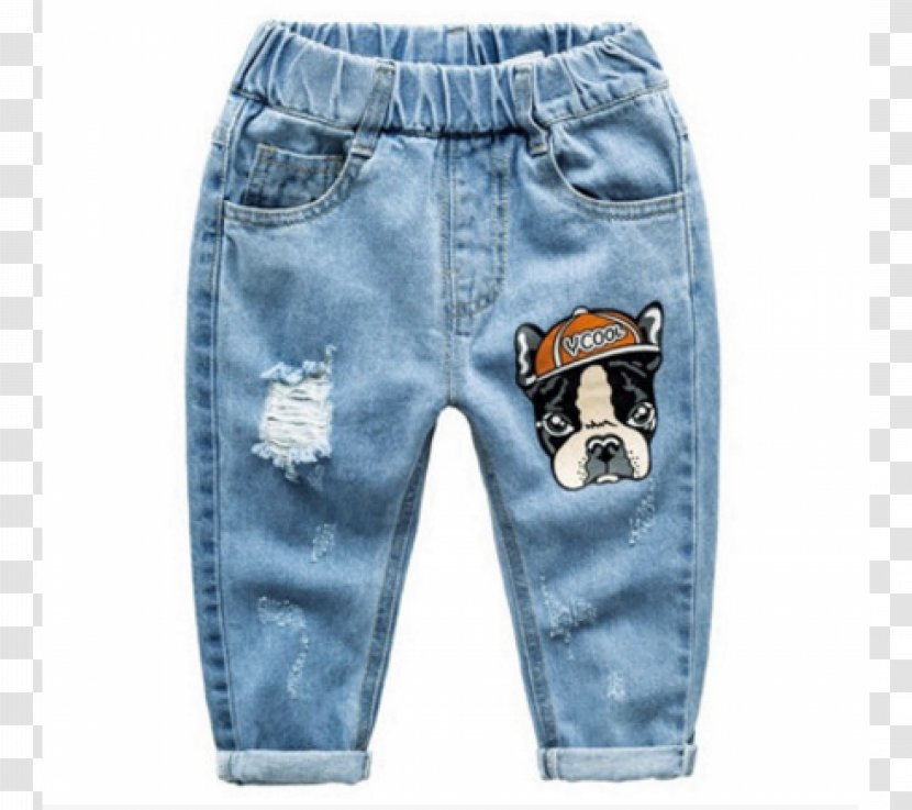 Jeans Denim Pants Children's Clothing Casual - Watercolor Transparent PNG