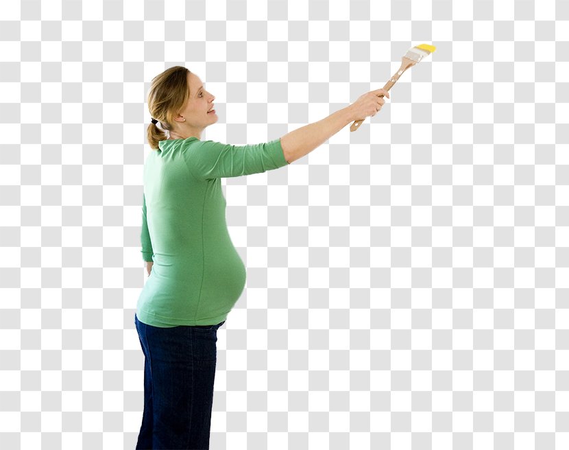 Pregnancy Stock Photography Painting Woman - Outerwear - A Pregnant Transparent PNG
