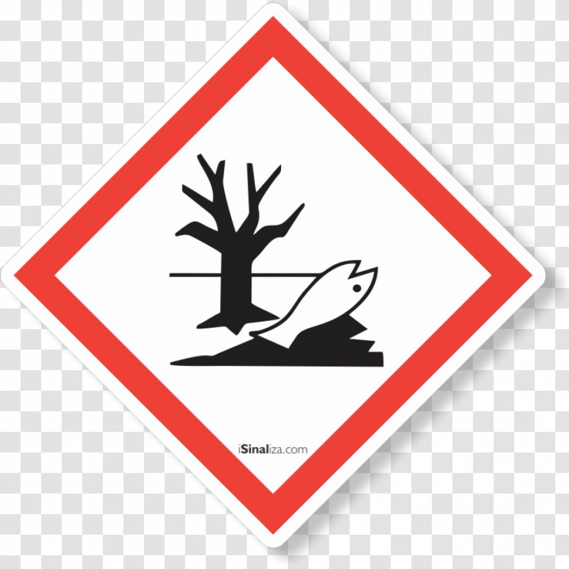 Pictogram CLP Regulation Hazard Symbol Environmental - Label - Risco Transparent PNG
