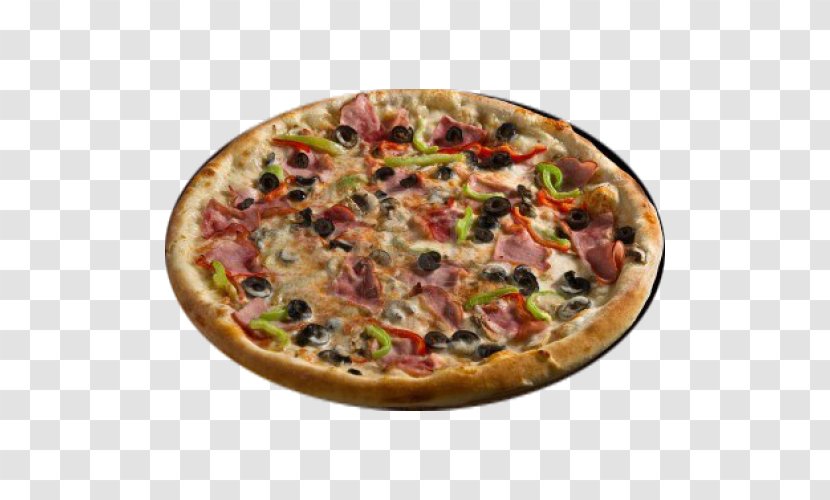 California-style Pizza Sicilian Ham Capricciosa - Bell Pepper Transparent PNG