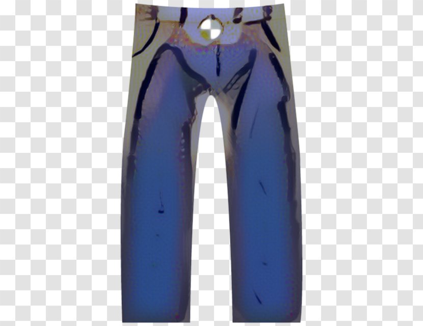 Jeans Cartoon - Pocket - Sportswear Sweatpant Transparent PNG