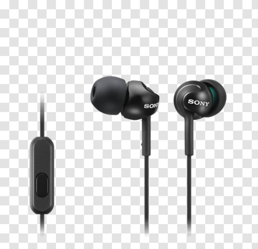 Microphone Sony MDR-EX110AP Headphones EX110AP - Audio Equipment - Deep Fat Fryer Transparent PNG
