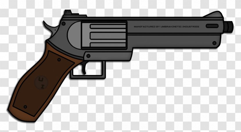 Trigger Revolver Firearm Gun Drawing - Heart - Handgun Transparent PNG