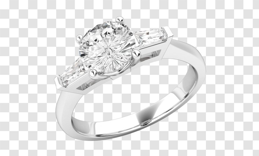 Diamond Wedding Ring Sapphire Brilliant Transparent PNG