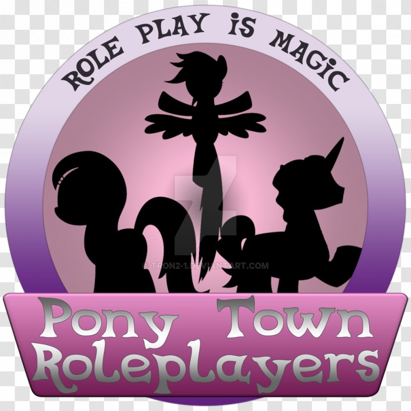 Pony Logo DeviantArt Font Color - Game - Town Transparent PNG