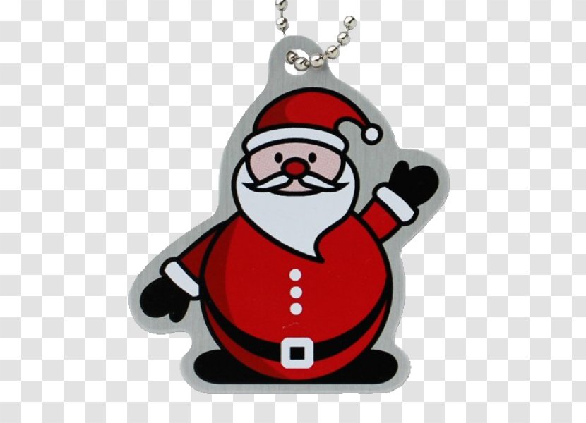 Santa Claus Christmas Ornament Geocaching Travel Bug Transparent PNG