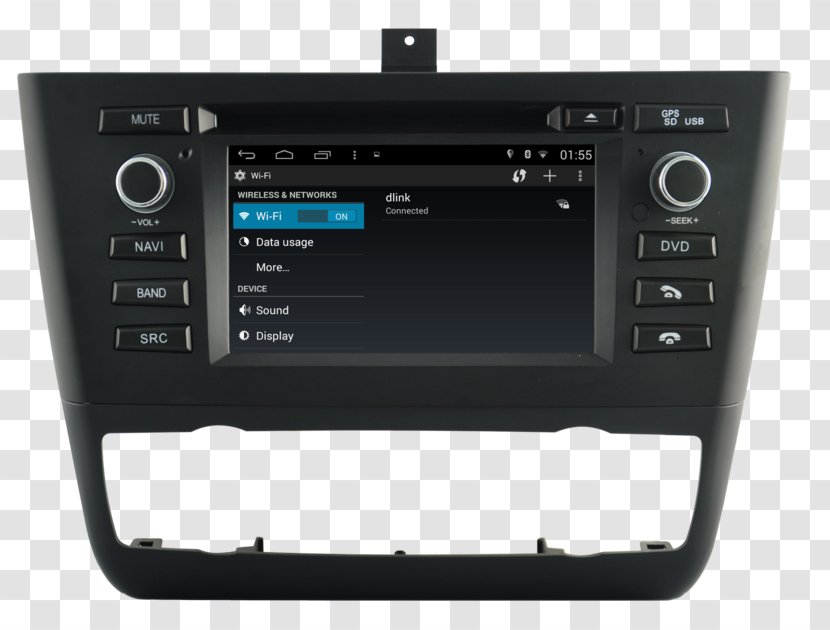 BMW 1 Series (E87) GPS Navigation Systems Vehicle Audio - Touchscreen - Bmw Transparent PNG