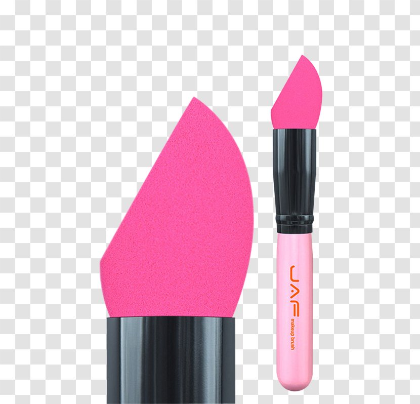 Makeup Brush Foundation Beauty Cosmetics - Sponge - Lipstick Transparent PNG