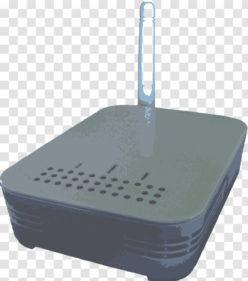 Wireless Router Clip Art - Technology Transparent PNG