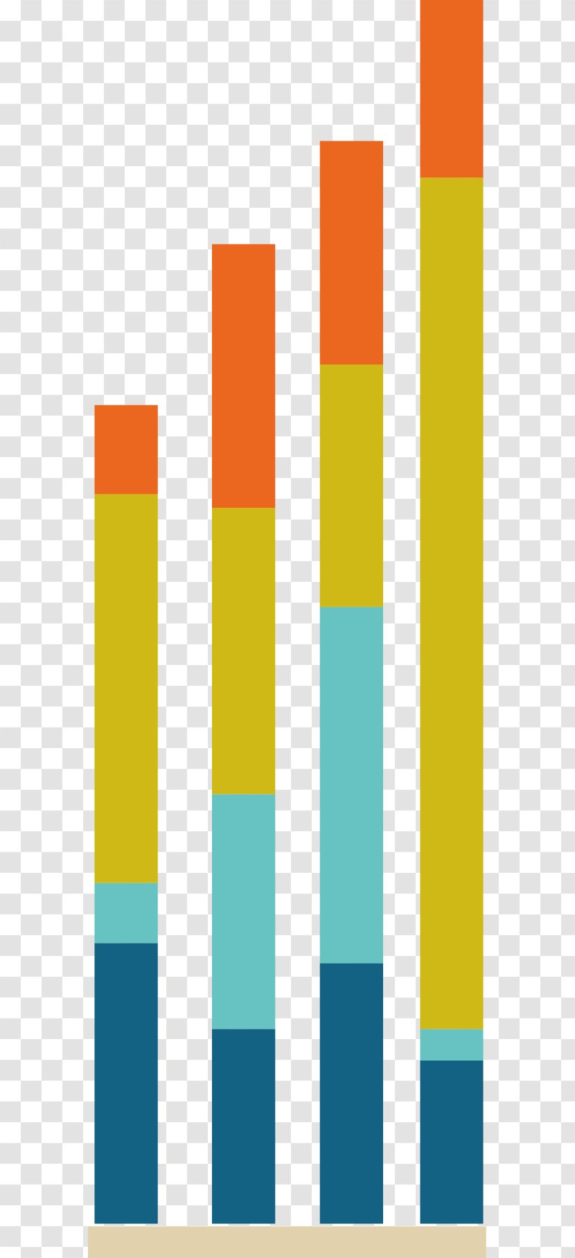 Data Analysis Chart - Histogram - Stripe Table Transparent PNG